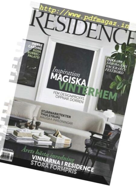 Residence – januari 2019 Cover