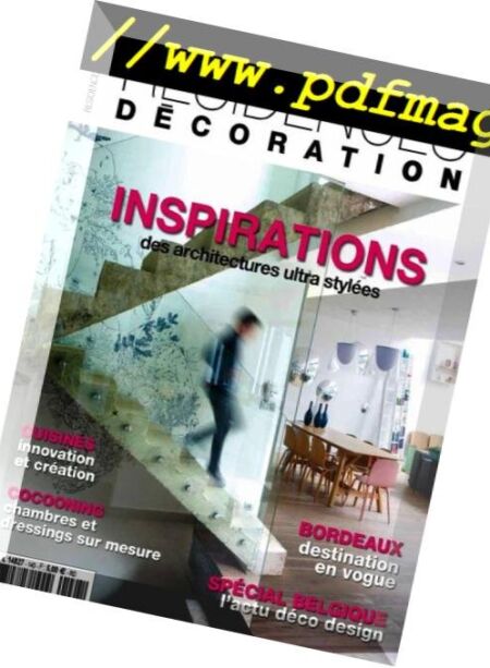 Residences Decoration – N143, 2018 Cover