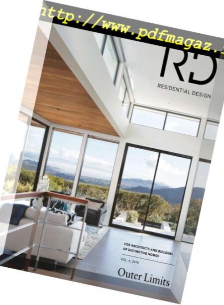 Residential Design – VOL4, 2018 Cover
