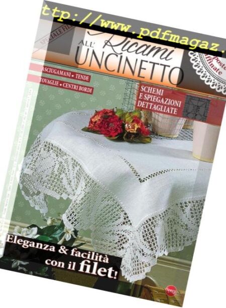 Ricami all’Uncinetto – Dicembre 2018 – Gennaio 2019 Cover