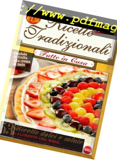 Ricette Tradizionali – Giugno 2017 Cover