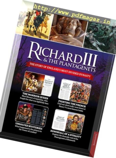 Richard III & the Plantagenets – August 2018 Cover
