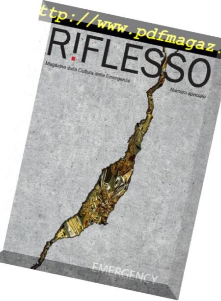 Riflesso – Magazine sulla Cultura della Emergenze 2018 Cover