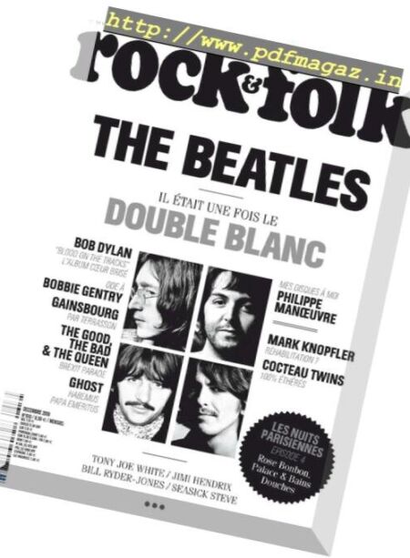 Rock & Folk – decembre 2018 Cover