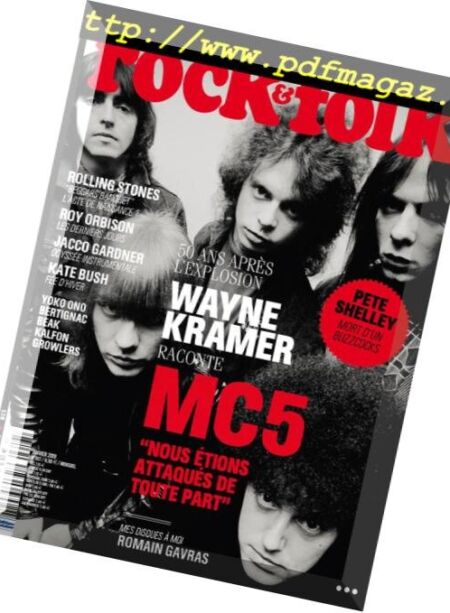 Rock & Folk – janvier 2019 Cover