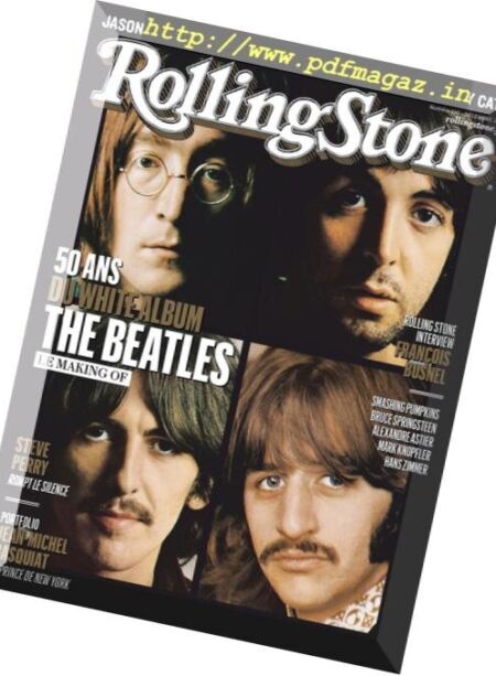 Rolling Stone France – decembre 2018 Cover