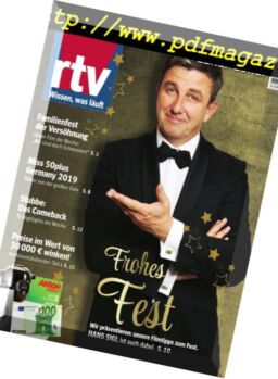 RTV-Programm – 22 Dezember 2018