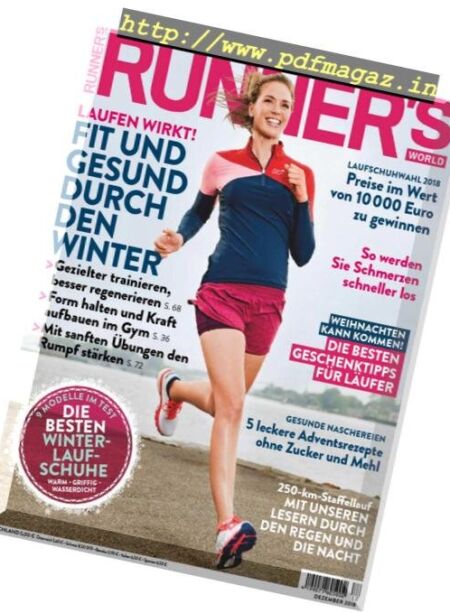 Runner’s World Germany – Dezember 2018 Cover