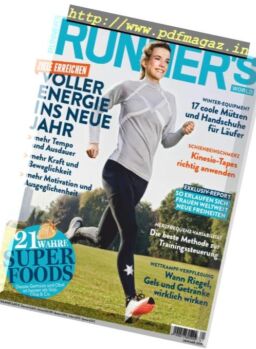 Runner’s World Germany – Januar 2019