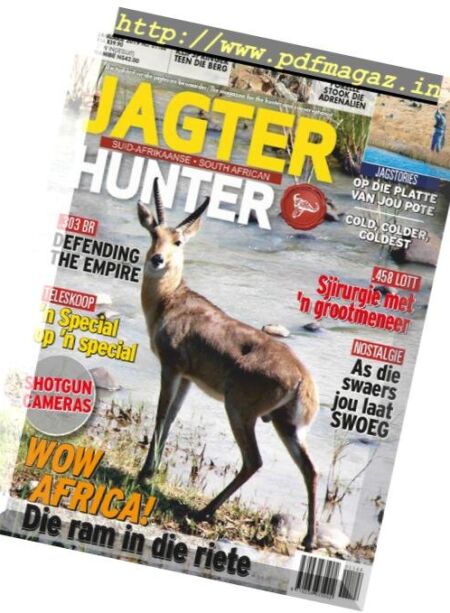 SA Hunter Jagter – January 2019 Cover