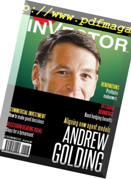 SA Real Estate Investor – October-November 2018 Cover