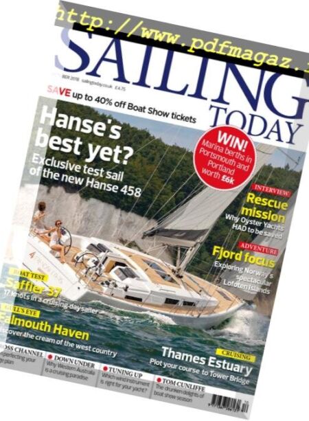 Sailing Today – October 2018 Cover