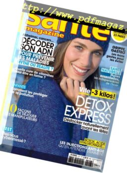 Sante Magazine – Janvier 2019