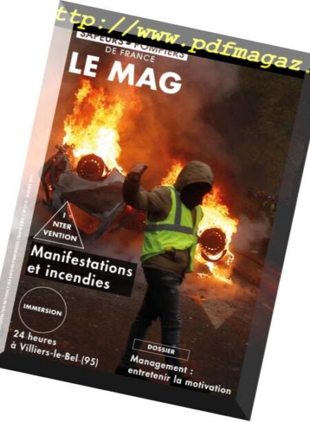 Sapeurs-Pompiers de France – janvier 2019 Cover
