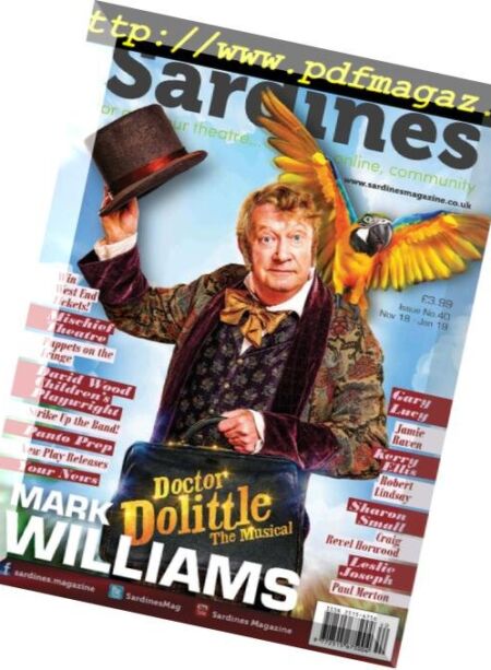 Sardines – November 2018 Cover