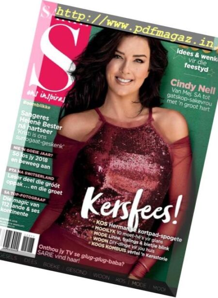 Sarie – Desember 2018 Cover