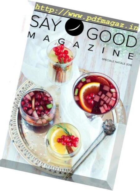 Say Good – Speciale Natale 2018 Cover