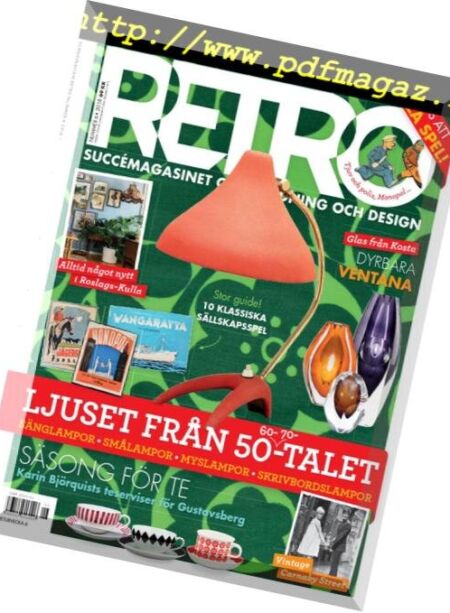 Scandinavian Retro – november 2018 Cover