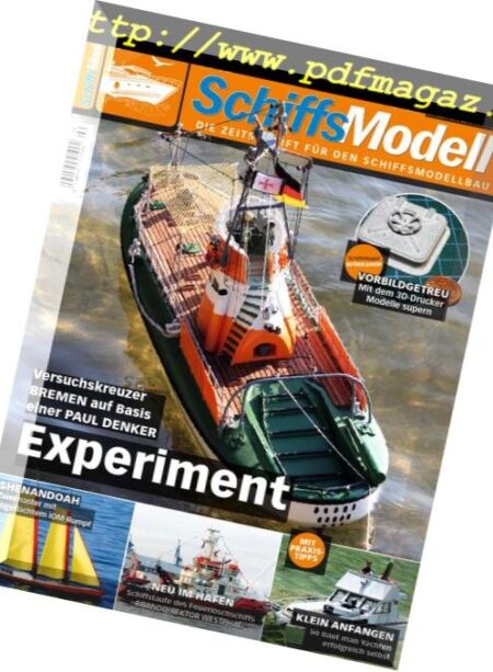 SchiffsModell – Januar 2019 Cover