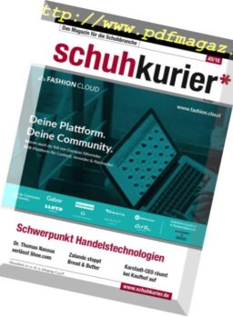 schuhkurier – 04 Dezember 2018