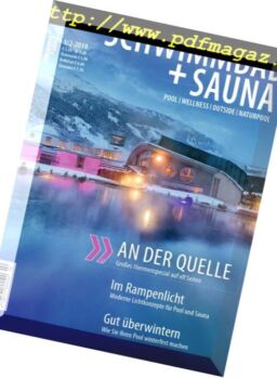 Schwimmbad & Sauna – Dezember 2018