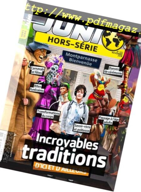 Science & Vie Junior – Hors-Serie – Novembre 2018 Cover