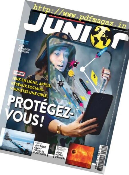 Science & Vie Junior – janvier 2019 Cover