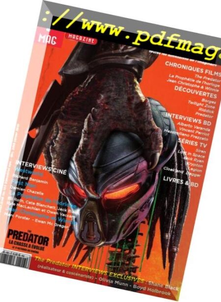 Science Fiction – novembre 2018 Cover