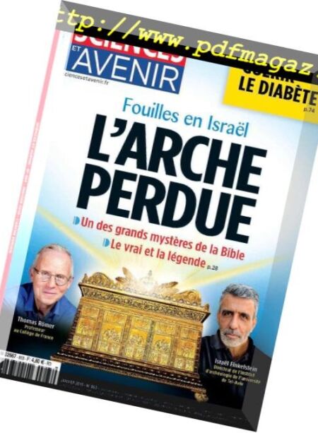 Sciences et Avenir – janvier 2019 Cover
