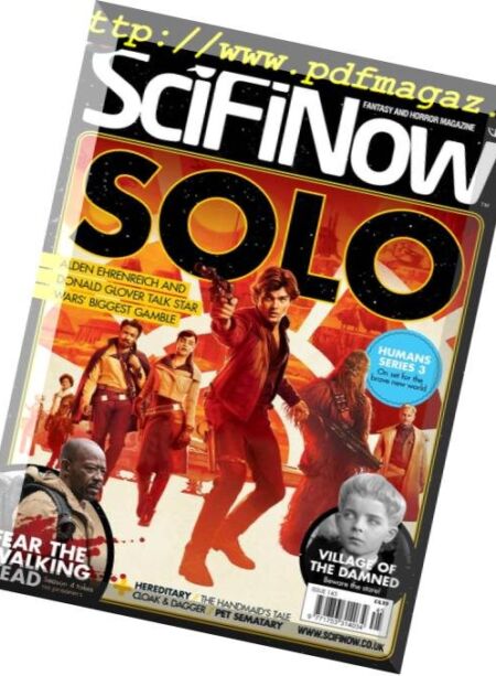 SciFiNow – issue 145, 2018 Cover