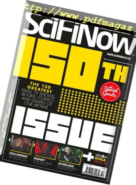 SciFiNow – issue 150, 2018 Cover