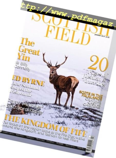 Scottish Field – January 2019 Cover