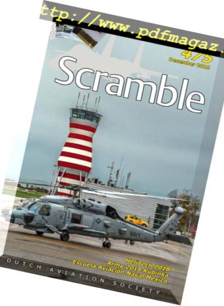 Scramble Magazine – December 2018 Cover
