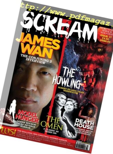 Scream – July 2016 Cover