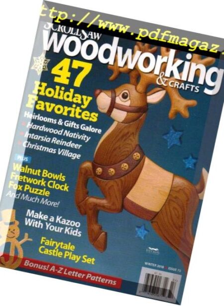 ScrollSaw Woodworking & Crafts – Winter 2018 Cover
