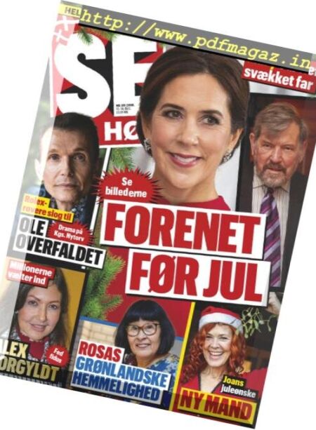SE og HoR – 12 december 2018 Cover