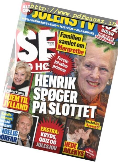 SE og HoR – 19 december 2018 Cover