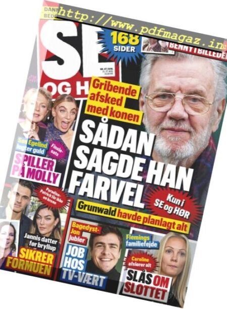 SE og HoR – 21 november 2018 Cover