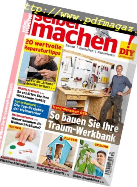 Selber Machen – Dezember 2018 Cover