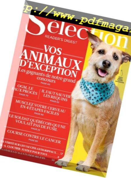Selection du Reader’s Digest Canada – novembre 2018 Cover