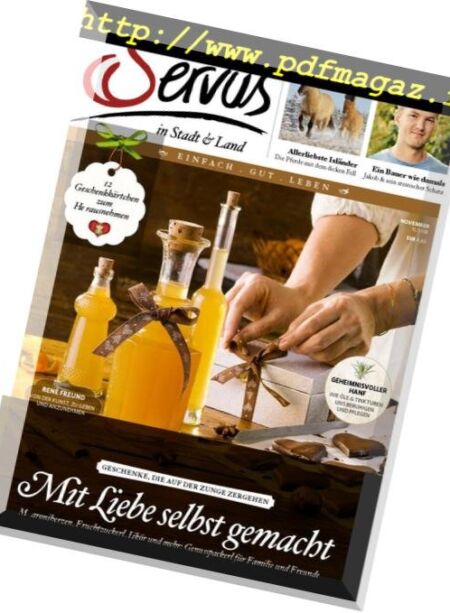 Servus Austria – November 2018 Cover
