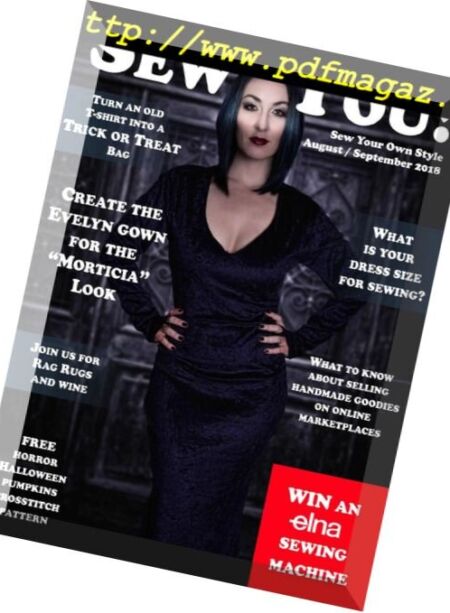 Sew You! – August-September 2018 Cover