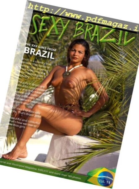 Sexy Brazil Editorial Photo Magazine – December 2018 Cover