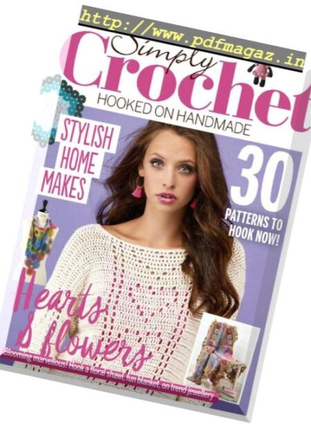 Simply Crochet – January 2019 Cover