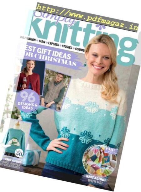 Simply Knitting – January 2019 Cover
