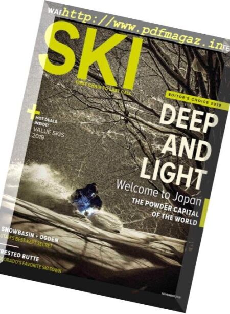 Ski USA – November 2018 Cover