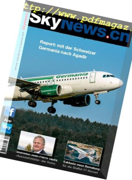 SkyNews.ch – Dezember 2018 Cover