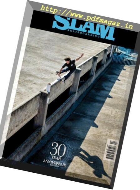 Slam Skateboarding – September  2018 Cover