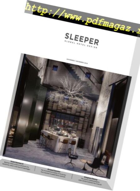 Sleeper – November-December 2018 Cover
