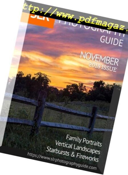 SLR Photography Guide – November 2018 Cover